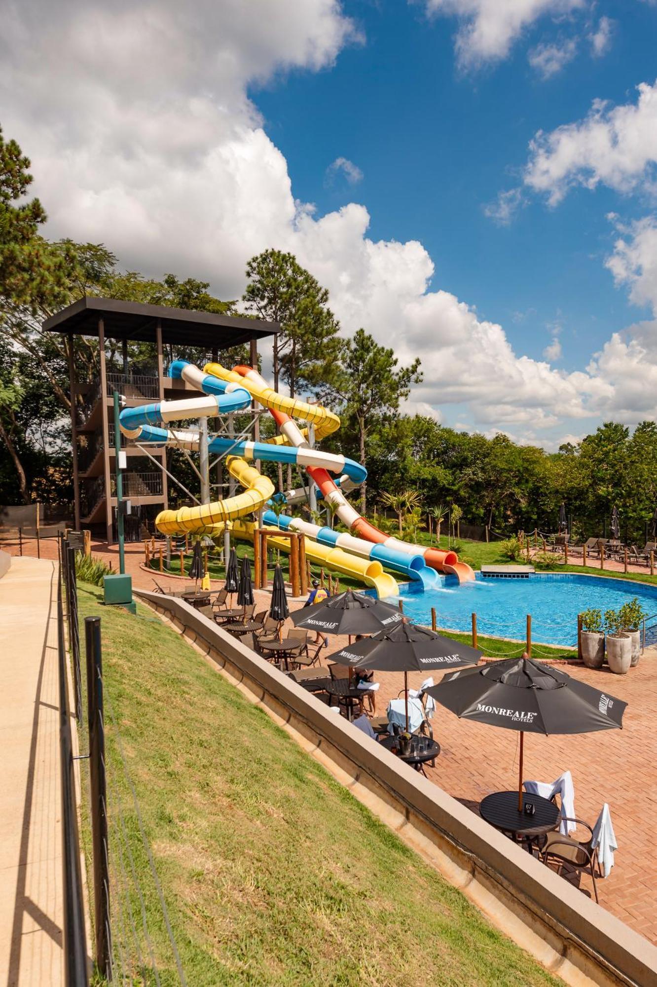 Monreale Resort Parque Aquatico โปโซส เด คาลดัส ภายนอก รูปภาพ